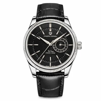 Мужские часы Pagani Design PD-1689 Silver-Black
